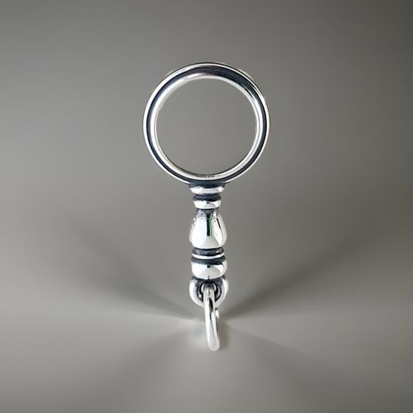 James Avery BRAND NEW Look For The Little Things Magnifying Glass Charm In Box - Picture 1 of 4